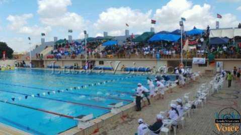 CANA Zone 3 & 4 Swimming Championships, Lusaka, Zambia 25 -28 April 2013  -   LuakaVoice.com