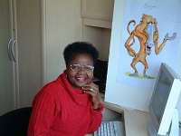Esnat Avon. Bongwe author and founder of charity CONTESA.