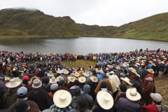 The 5bn Conga project demands emptying Lake Perol