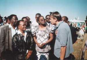 Sata & Chiluba, June 2001 in Lusaka