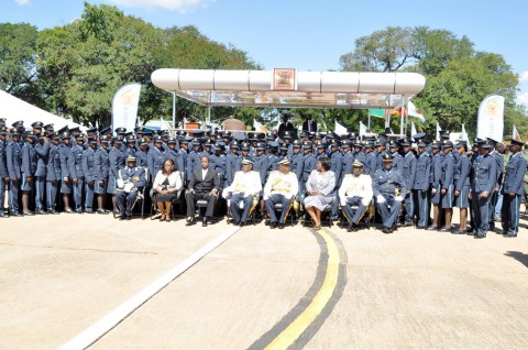 100 ZAF officer cadets graduates