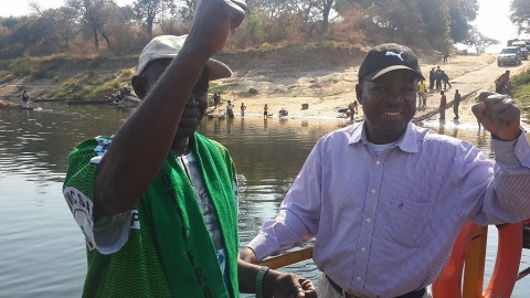 Kabimba busy day of campaigning in Zambezi