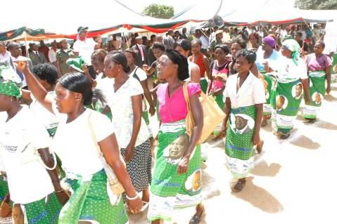 International Women's Day in Lusaka,Zambia on Sunday,March 8,2015