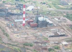 Maamba Colliers Plant aerial view
