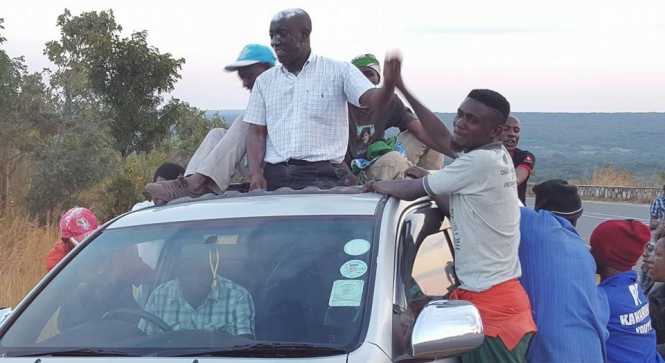 KAWAMBWA RESIDENTS PLEDGE 100 % VOTES FOR PRESIDENT LUNGU AS CHILANGWA ARRIVES TO A THUNDEROUS WELCOME