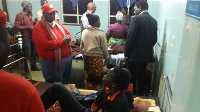 UPND members involved in an accident in Chipata.
