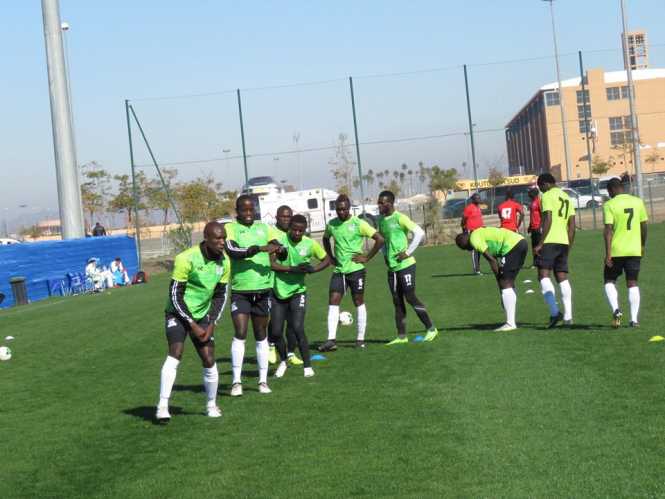 CHIPOLOPOLO IN TRAINING  for Saturday’s the African Nations Championship (CHAN) against Sudan