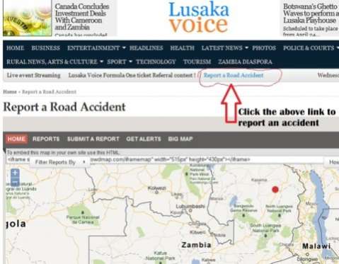 Report a Road Accident - Feature on Lusakavoice.jpg