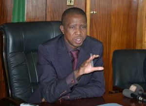 Edgar Lungu (Minister of Justice, Defence)