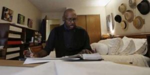 In the beginning, Phillip Patterson decided to write out every word in the Bible.