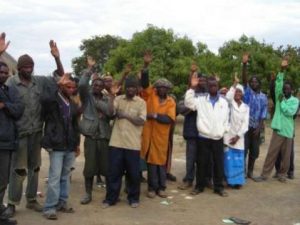 Who wants to stop open defecation? A community in Chisamba district, Zambia, agrees that open defecation must stop -Pix by CLTS