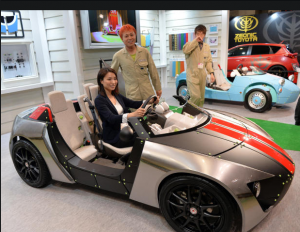 Toyota makes cars for kids in Tokyo