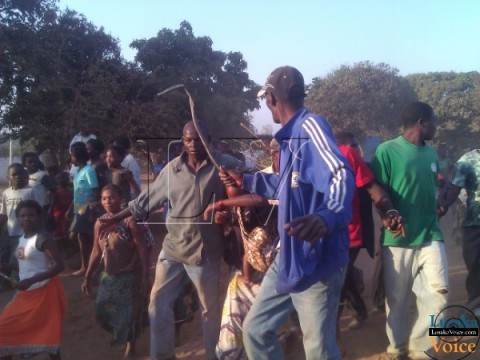A woman of Lusaka yesterday dumped a baby in a pit latrine and is being held in police custody