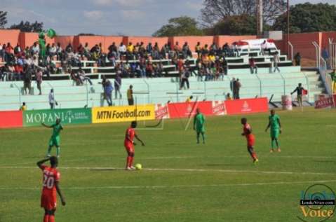 COSAFA Jul 13  - Malawi ( Blue)  v. Zimbabwe (RED) at Nkoloma Stadium - Lusakavoice.com