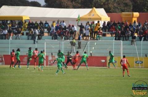 COSAFA Jul 13  - Malawi ( Blue)  v. Zimbabwe (RED) at Nkoloma Stadium - Lusakavoice.com