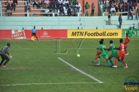 COSAFA Jul 13  - Malawi ( Blue)  v. Zimbabwe (RED) at Nkoloma Stadium - Lusakavoice.com