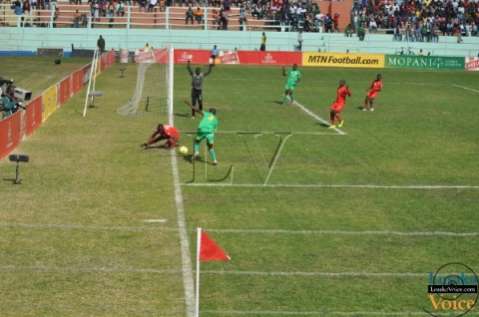 COSAFA Jul 13  - Malawi ( Blue)  v. Zimbabwe (RED) at Nkoloma Stadium - Lusakavoice.com