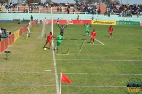 COSAFA Jul 13  - Malawi ( Blue)  v. Zimbabwe (RED) at Nkoloma Stadium - Lusakavoice.com