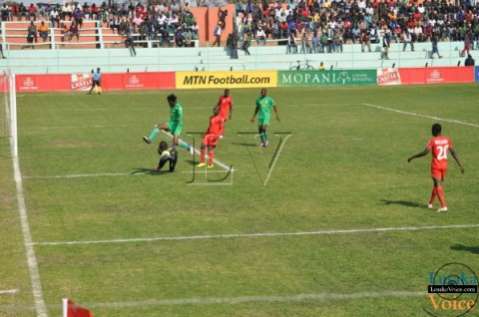 COSAFA Jul 13  - Malawi ( Blue)  v. Zimbabwe (RED) at Nkoloma Stadium - Lusakavoice.com