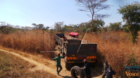 Truck Drivers  Cheat death in July 19th  accident between Kapiri Mposhi and Copperbelt 