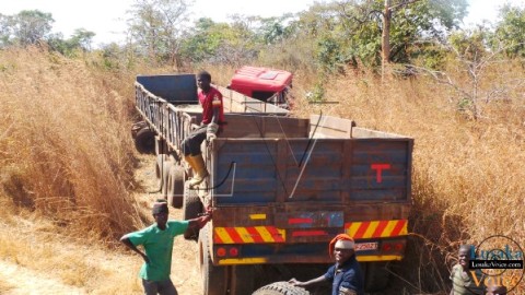 Truck Drivers  Cheat death in July 19th  accident between Kapiri Mposhi and Copperbelt 