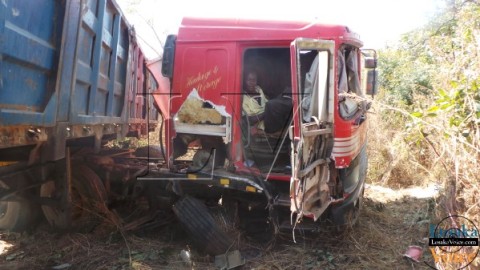 Truck Drivers  Cheat death in July 19th  accident between Kapiri Mposhi and Copperbelt 