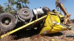 Truck Drivers  Cheat death in July 19th  accident between Kapiri Mposhi and Copperbelt