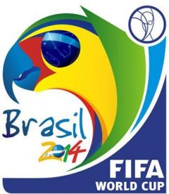 The 2014 World Cup banner