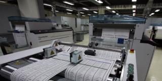 Printing of ballot papers