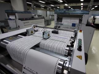 Printing of ballot papers