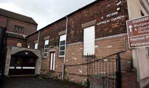 St Peter's Catholic church in Stoke-on-Trent, Staffordshire