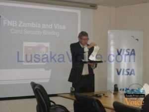 FNB Zambia CEO Sarel van Zyl Welcomes the media - Lusakavoice.com