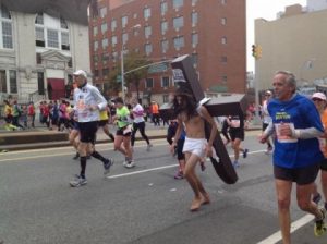 Jesus spotted at the New York City Marathon
