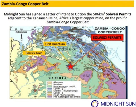 Midnight Sun Mining Corp
