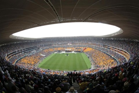 A general view of the arena during the memorial service for former South African president Nelson Mandela A general view of the arena during the memorial service for former South African president Nelson Mandela