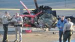 Sheriff’s deputies work near the wreckage of a Porsche that crashed into a light pole on Hercules Street near Kelly Johnson Parkway in Valencia, Calif., on Saturday, Nov. 30, 2013. A publicist for actor Paul Walker says the star of the “Fast & Furious” movie series died in the crash north of Los Angeles. AP