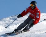 Schumacher during a ski race in Italy [BENVENUTI]