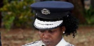 Province Commissioner of Police Charity Katanga