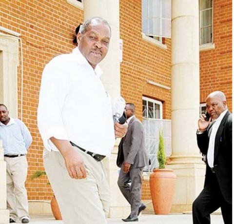 CHIEF Kakumbi from Eastern Province leaving the Supreme Court after he testified in the tribunal probing Minister of Tourism and Arts Sylvia Masebo in Lusaka yesterday. – Picture by ANGELA MWENDA. CHIEF Kakumbi from Eastern Province leaving the Supreme Court after he testified in the tribunal probing Minister of Tourism and Arts Sylvia Masebo in Lusaka yesterday. – Picture by ANGELA MWENDA.