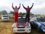 GEOFFREY Chulu and his younger brother Lastone on Sunday won the first round of the national rally championship