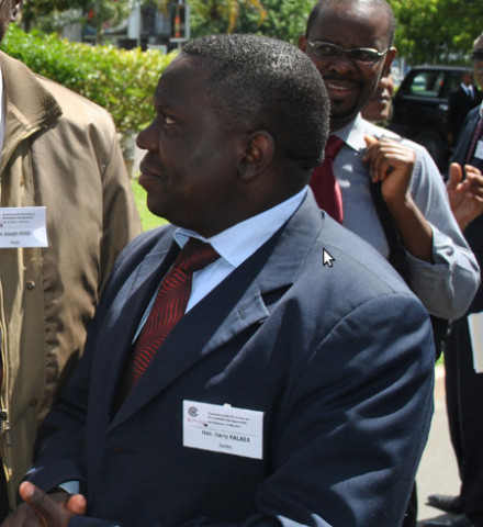 MINISTER of Lands, Natural Resources and Environmental Protection Harry Kalaba