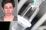 Rosemary Vogel (inset) is accused of trying to poison her husband with a feces IV drip.