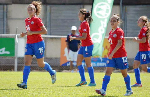 U-17 Ticas will face Italy, Venezuela and Zambia in a qualification round of Costa Rica’s U-17 Women’s World Cup. (Courtesy of FEDEFUTBOL