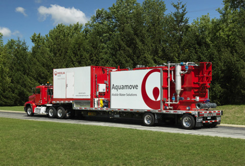 Veolia Water Solutions & Technologies offers Aquamove™ mobile water treatment