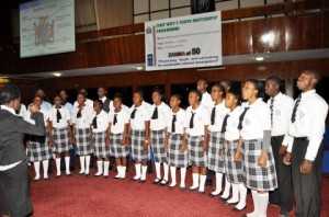 Lusaka High School pupils during the First Lady's Youth Mentorship Programme at Mulungushi International Conference Centre on march 11,2014 -Picture by THOMAS NSAMA