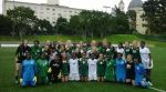 University of California – San Francisco team with  Zambia U17 Women’s team