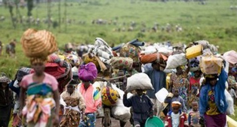 Angolan refugees living in Lukulu