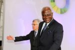 President Ernest Bai Koroma of Sierra Leone arrive at the closing ceremony of the EU -AU Summit on Thursday 03-04-2014. PIcture BY EDDIE MWANALEZA: