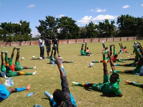 The Under twenty Camp has entered day two today, and had a successful training session this morning