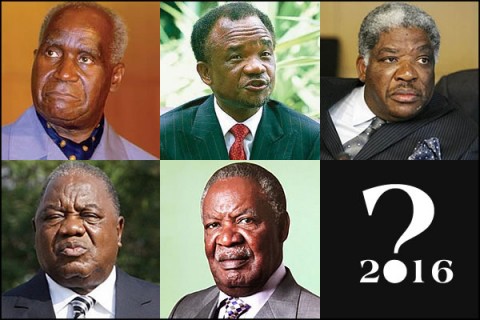 Zambian Presidents Kenneth David Kaunda, Frederick Jacob Titus Chiluba, Levy Patrick Mwanawasa, Rupiah Bwezani Banda, Michael Chilufya Sata